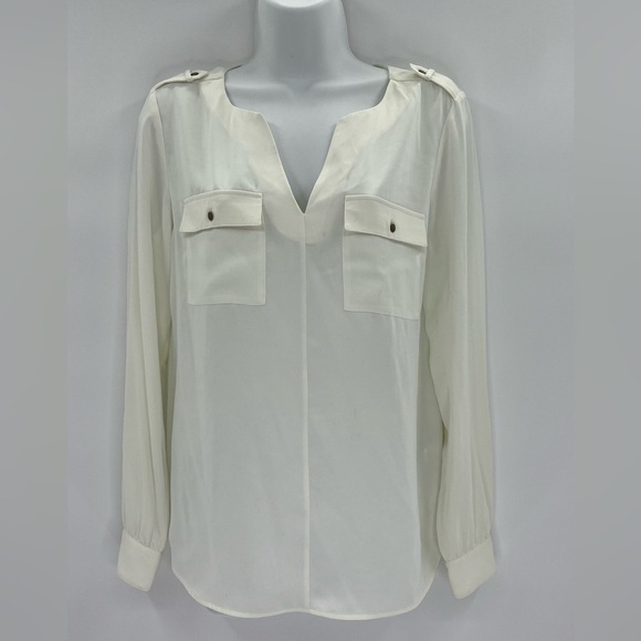 Banana Republic Ivory Blouse for Women Sz S - Picture 1 of 7